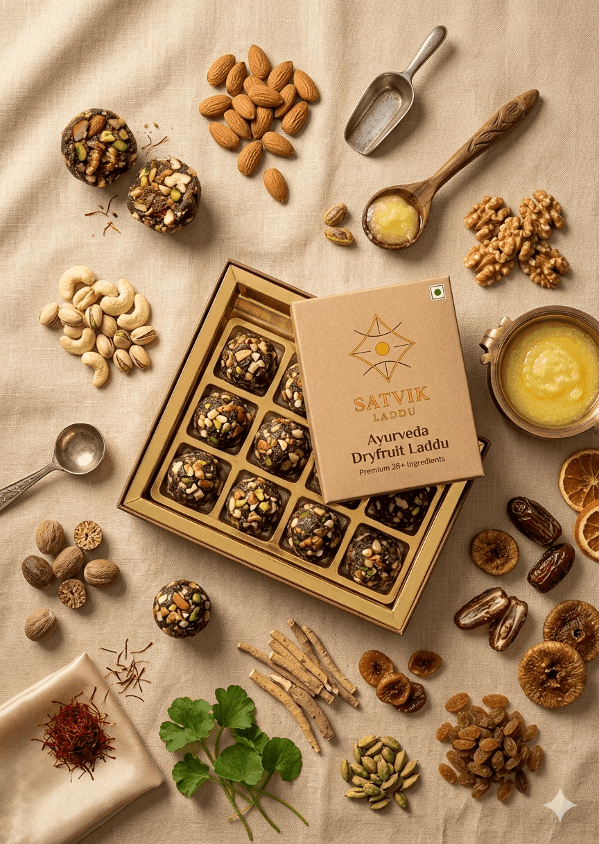 Ayurveda Dryfruit Laddu thumbnail 5