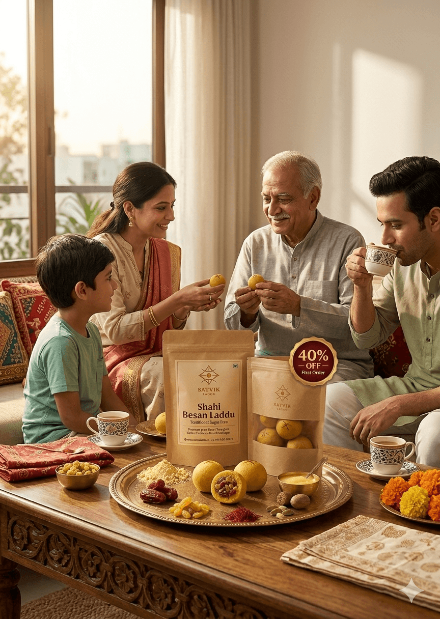 Shahi Besan Laddu thumbnail 2