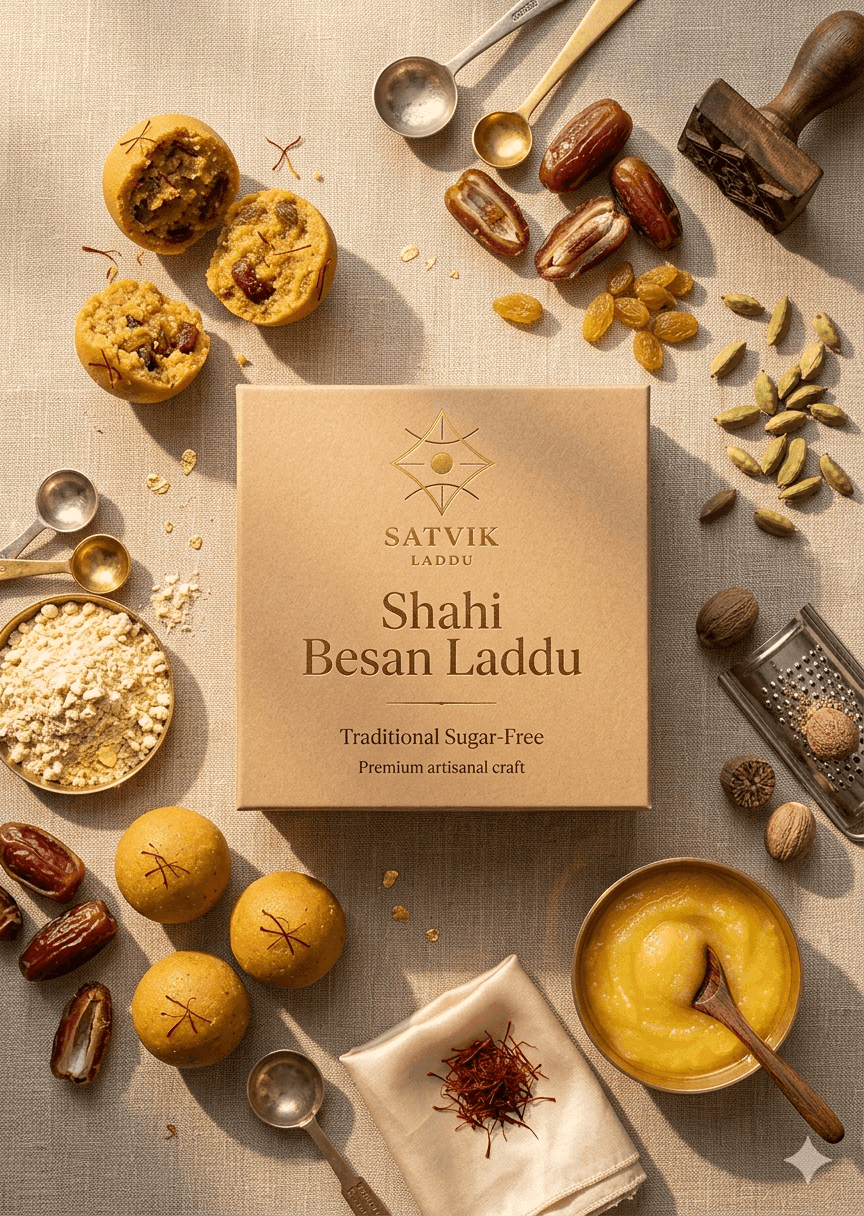 Shahi Besan Laddu thumbnail 4