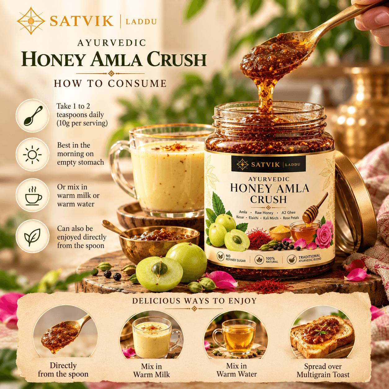Ayurvedic Honey Amla Crush thumbnail 3