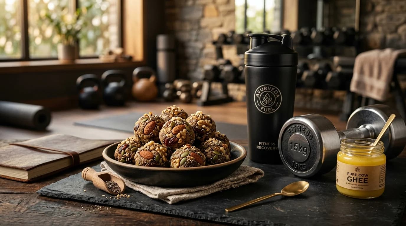 Sugar-free Ayurvedic protein laddus for gym and workout recovery Sugar-free Ayurvedic protein laddus for gym and workout recovery