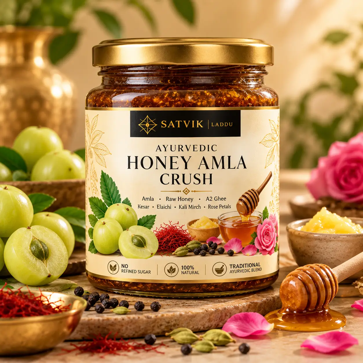 Ayurvedic Honey Amla Crush - Product Image 1 Ayurvedic Honey Amla Crush - Product Image 1